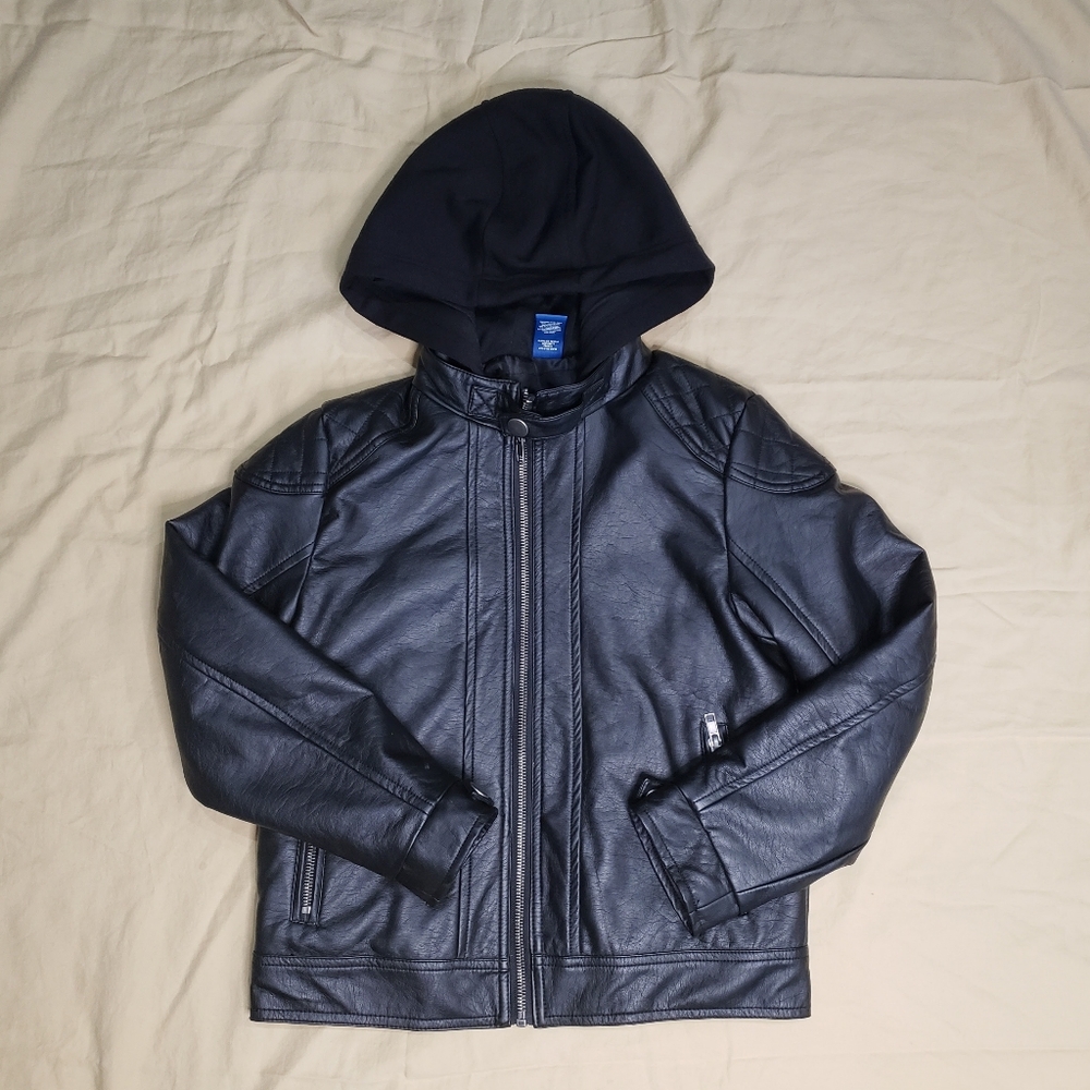 Boys Arizona Midweight Motorcycle Jacket Size 8